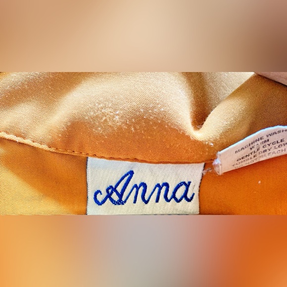 VTG Mustard ANNA Blouse - Picture 5 of 7